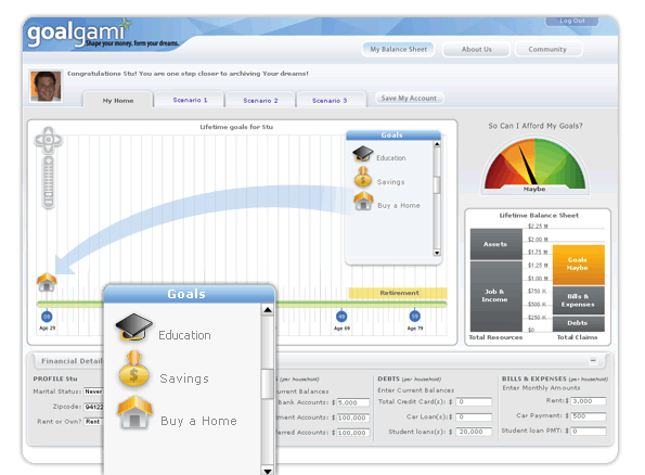 Goalgami flex application